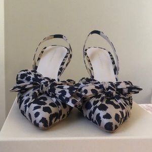 Sylvana Pleated Knot Slingback Pump Loeffler Randall